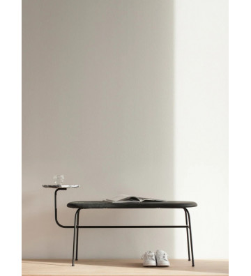 Panca con tavolo Afteroom in marmo nero - nardini forniture