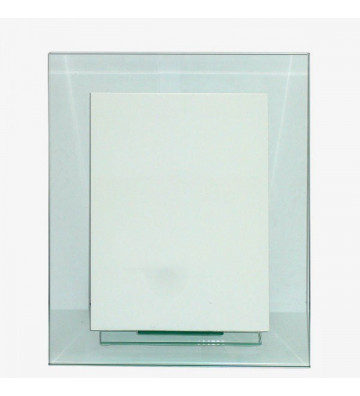 Photo frame in transparent...