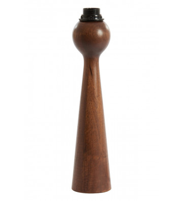 Wooden round lamp h40cm