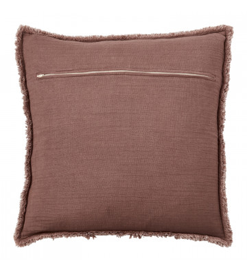 Fodera cuscino quadrato in cotone viola 50cm - nardini forniture