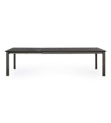 Tavolo da pranzo allungabile per esterno grigio 200/300x110cm - nardini forniture