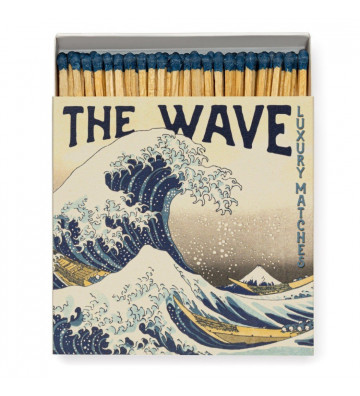 Scatola di fiammiferi "Hokusai Wave" 110mm - The Archivist
