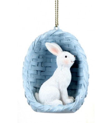 Charm blue egg rabbit H 6...