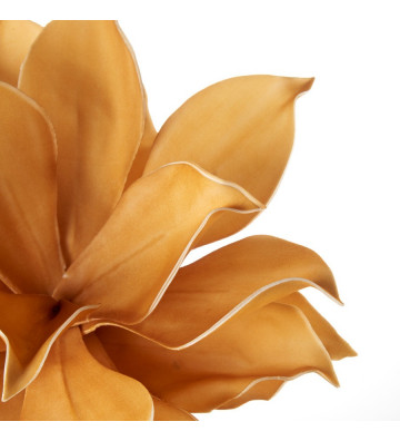 Artificial magnolia in mustard color H88cm