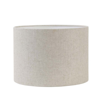 Paralume cilindrico in tessuto beige 40xh30 cm - Light&Living - Nardini Forniture