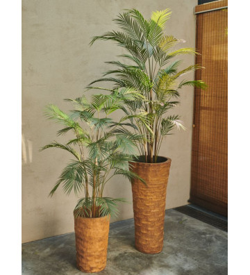 Pianta artificiale palma verde H 183cm