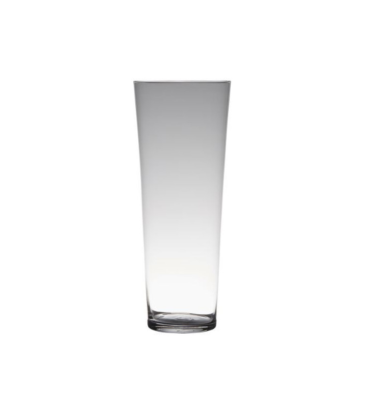 Vaso decorativo vaso in vetro trasparente H 40 cm, Ø 20 cm