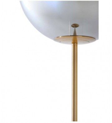 Lampada da terra in vetro fumè oro Ø30x160 cm - Light & Living - Nardini Forniture