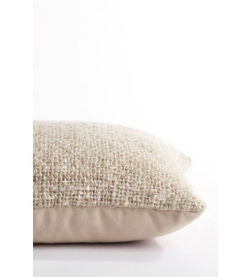 Cuscino in cotone marrone chiaro rettangolare 60X30 cm - Light & Living - Nardini Forniture