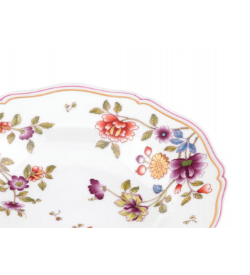 Piatto fondo decoro floreale Granduca Coreana 24cm -  Richard Ginori - Nardini Forniture