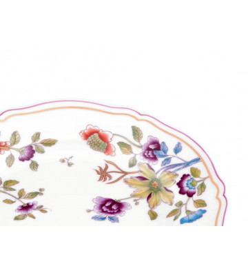 Piatto dessert decoro floreale Granduca Coreana 21cm -  Richard Ginori - Nardini Forniture