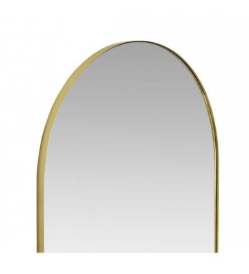 Specchio da parete ad arco con cornice in metallo dorato - Andrea House - Nardini Forniture