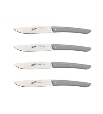 Set of 4 gray steak knives...