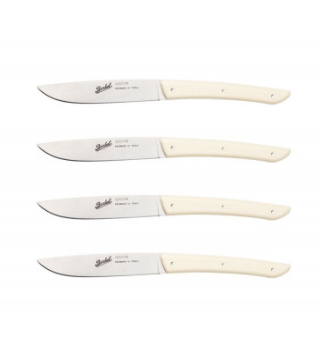Set of 4 cream steak knives...