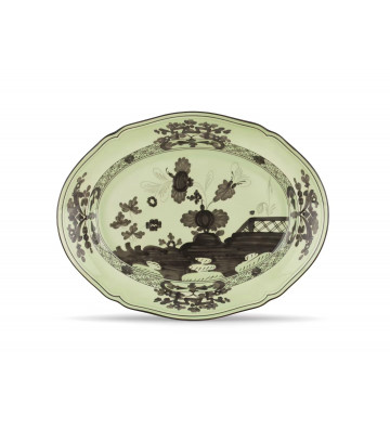 Vassoio ovale Bario in porcellana Oriente Italiano 34 cm - Richard Ginori