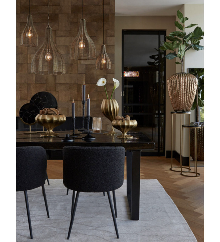 Set 8 sedie imbottiti da pranzo cucina soggiorno design elegante in lino  nero