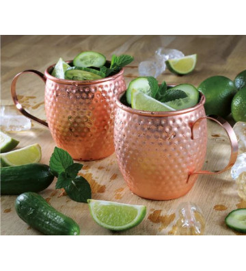 Boccale Moscow Mule steel...