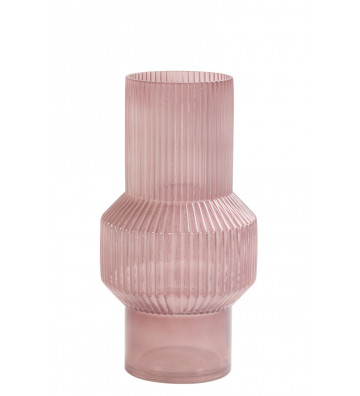 Vaso in vetro rosa ø16 cm - Light&Living - Nardini Forniture