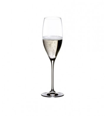 Champagne flute in blown...