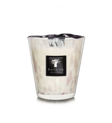 White Pearls Scent Candle - Baobab Collection - Nardini Forniture