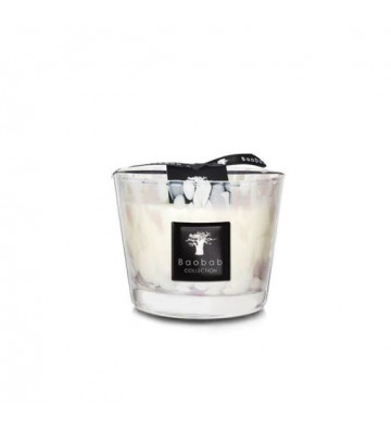 White Pearls Scent Candle - Baobab Collection - Nardini Forniture
