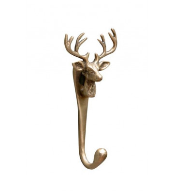 Hook coat hanger in the shape of a deer head - Chehoma - Nardini Forniture