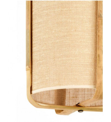 Natural bamboo pendant lamp Ø27x56 cm - Light & Living - Nardini Forniture