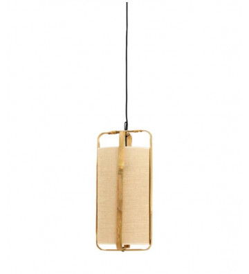 Lampada a sospensione bambù naturale Ø27x56 cm - Light & Living - Nardini Forniture