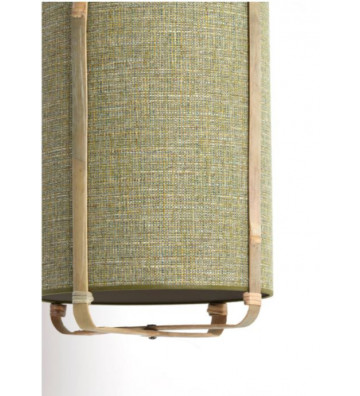 Natural bamboo green pendant lamp Ø42x70 cm - Light & Living - Nardini Forniture