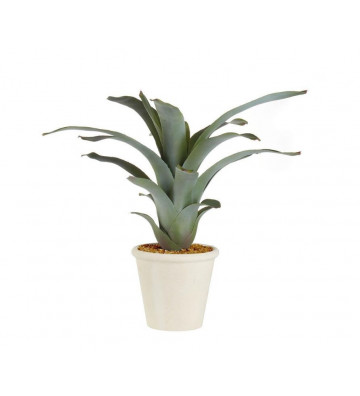 Artificial plant with white pot Ø54x51h - The Black Goose - Nardini Forniture