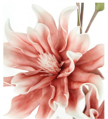 Artificial flower Pink Magnolia h90 cm - The Black Goose - Nardini Forniture