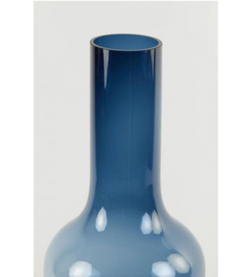Vaso in vetro blu Ø28x63cm - Light & Living - Nardini Forniture