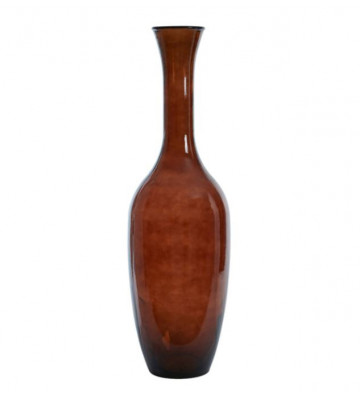 Glass vase glossy black head Ø30x100cm - Light & Living - Nardini Forniture