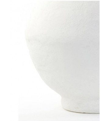 Vaso in cartapesta bianco Ø45x50cm - Light & Living - Nardini Forniture