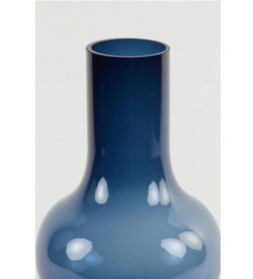 Blue glass jar Ø25x47cm - Light & Living - Nardini Forniture