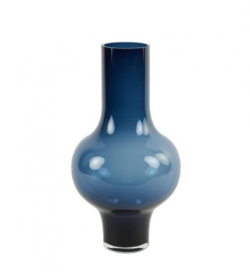 Vaso in vetro blu Ø25x47cm - Light & Living - Nardini Forniture