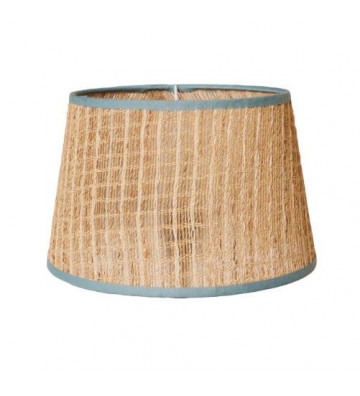 Rattan shade with blue contour 16x20x25cm - Chehoma - Nardini Forniture