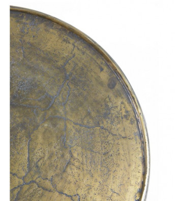 Antique bronze coffee table Ø59x41cm - Light & Living - Nardini Forniture