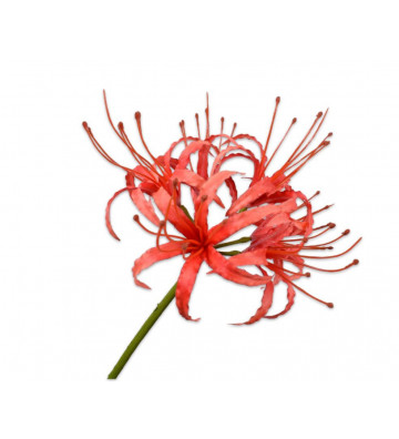 Fiore artificiale Nerina rossa 93cm - Silkka - Nardini Forniture