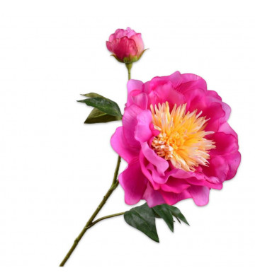 Artificial flower Peonia 79cm - Silkka - Nardini Forniture