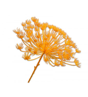 Artificial flower of yellow aneto 85 cm - Silkka - Nardini Forniture
