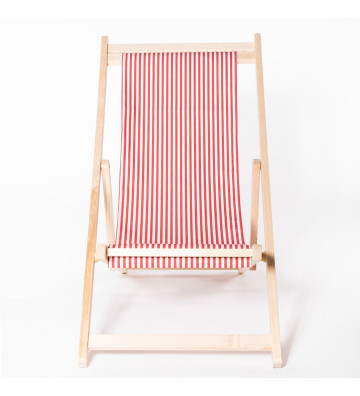 Lounger in Raw Wood / +...