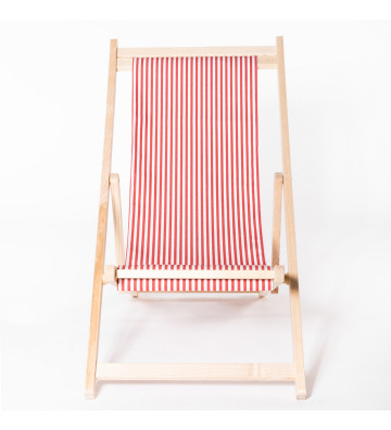 Raw wood deck chairs / +...