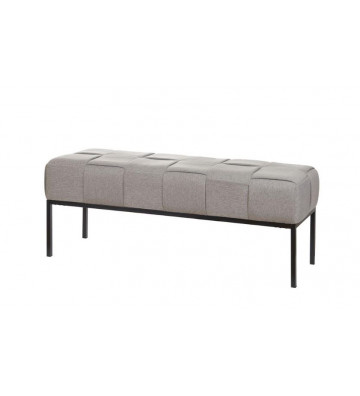 Braided fabric bench H44cm - L'Oca Nera - Nardini Forniture