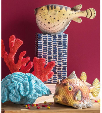 Fish decorative ball H13cm - L'Oca Nera - Nardini Forniture