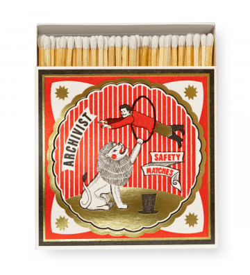 Box of matches "Circus Show" 110mm - The Archivist - Nardini Forniture