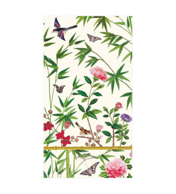 Set 15 napkins in exotic birds table paper - Caspari - Nardini Forniture