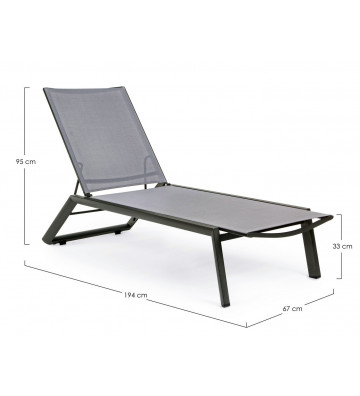 Anthracite grey outdoor cot - Nipple - Nardini Forniture