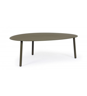 Metal coffee table with irregular shape - Lace - Nardini Forniture