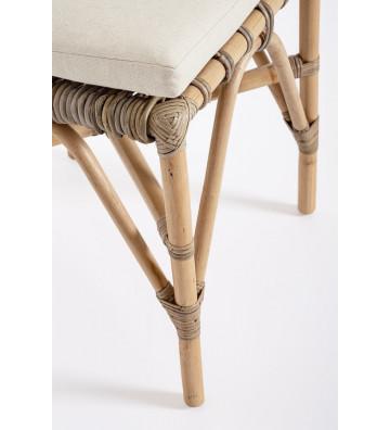 Kubu natural rattan chair - Nipple - Nardini Forniture